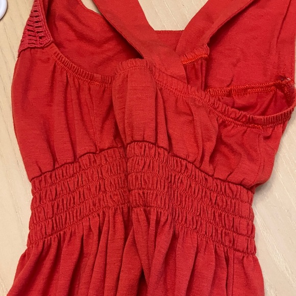 A-List Ladies Elegant Orange Sundress - Picture 10 of 10